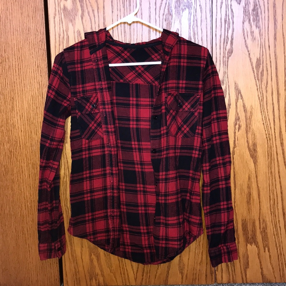 Hooded Flannel
